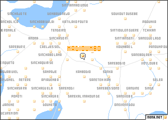 map of Madioumbo