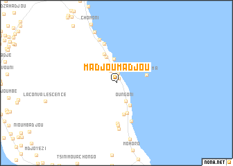 map of Madjoumadjou