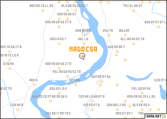 map of Madocsa