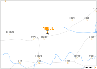 map of Madol