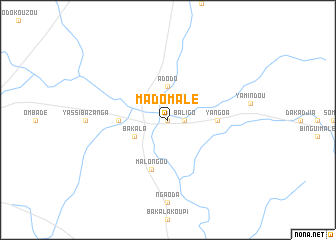 map of Madomalé