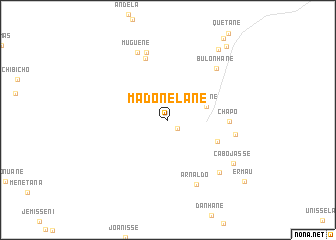map of Madonelane