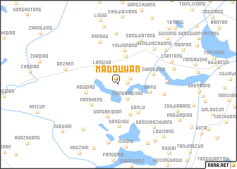 map of Madouwan