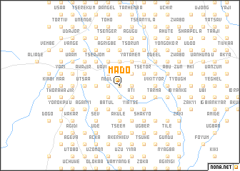 map of Mado