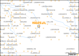 map of Madrejil