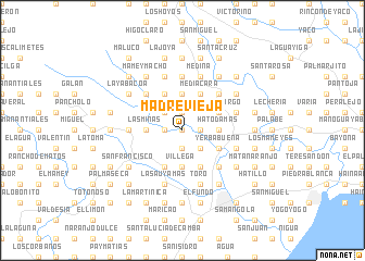 map of Madre Vieja