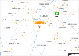 map of Madre Vieja