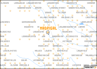 map of Madrigal