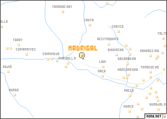 map of Madrigal