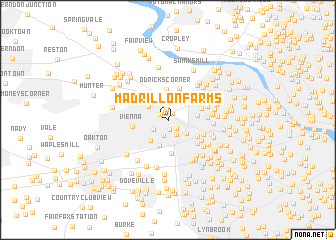 map of Madrillon Farms