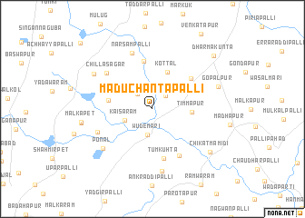 map of Maduchantapalli
