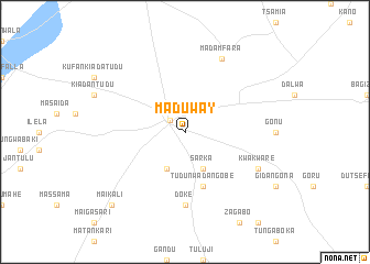 map of Maduway