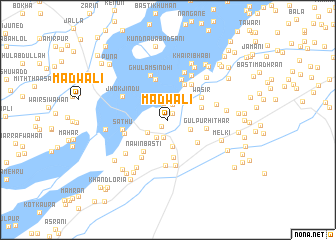 map of Madwāli