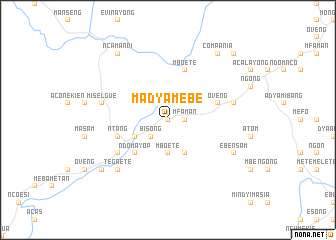 map of Madyamebe