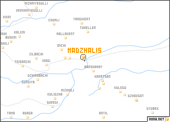 map of Madzhalis