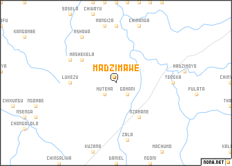 map of Madzimawe