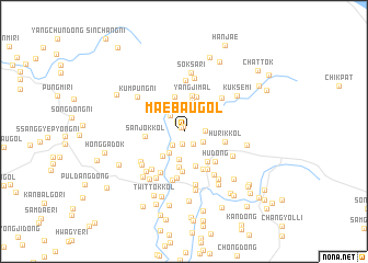 map of Maebau-gol