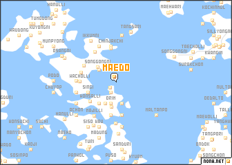 map of Maedo