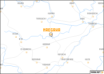 map of Maegawa