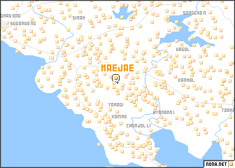 map of Maejae