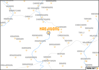 map of Maeji-dong