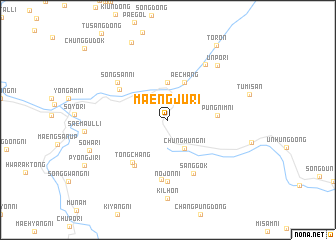 map of Maengju-ri