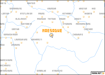 map of Ma-e Sadwe