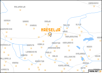 map of Mäeselja