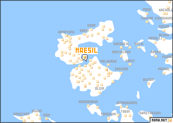 map of Maesil