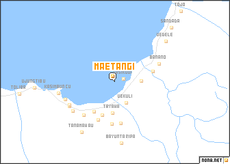 map of Maetangi