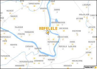 map of Mafelele