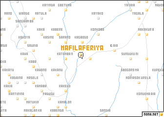 map of Mafilaferiya