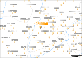 map of Mafinndo