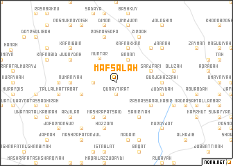 map of Mafşalah