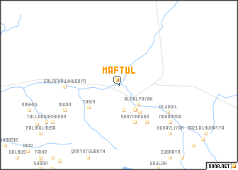 map of Maftūl