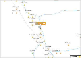 map of Mafuzi