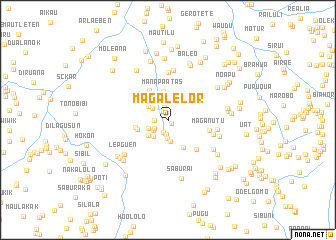 map of Magalelor