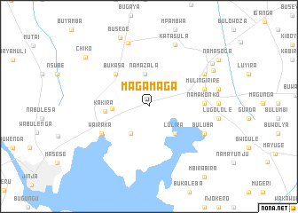 map of Magamaga