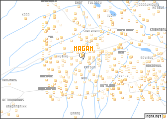 map of Māgām