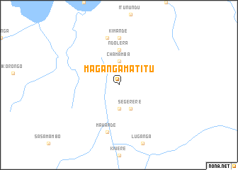 map of Magangamatitu