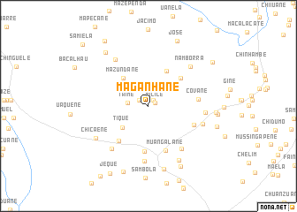 map of Maganhane