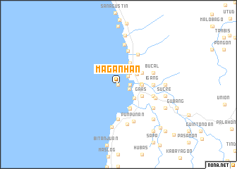 map of Maganhan