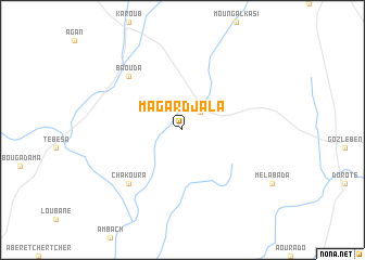 map of Magardjala