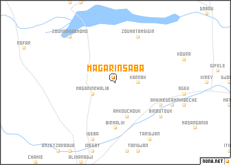 map of Magarin Saba