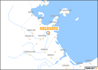 map of Magasang