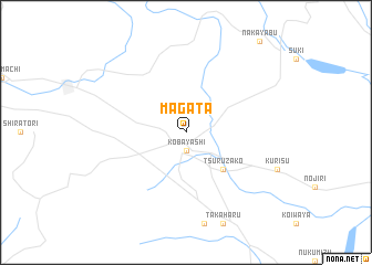 map of Magata