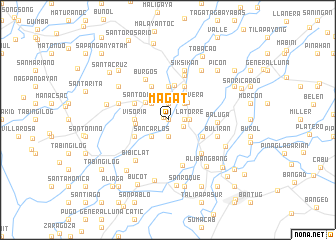 map of Magat