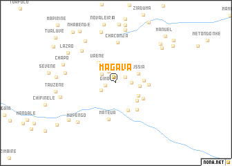 map of Magava