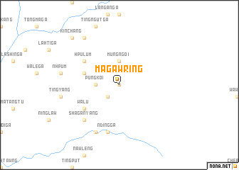 map of Magawring