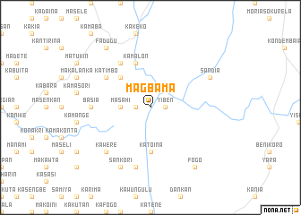 map of Magbama